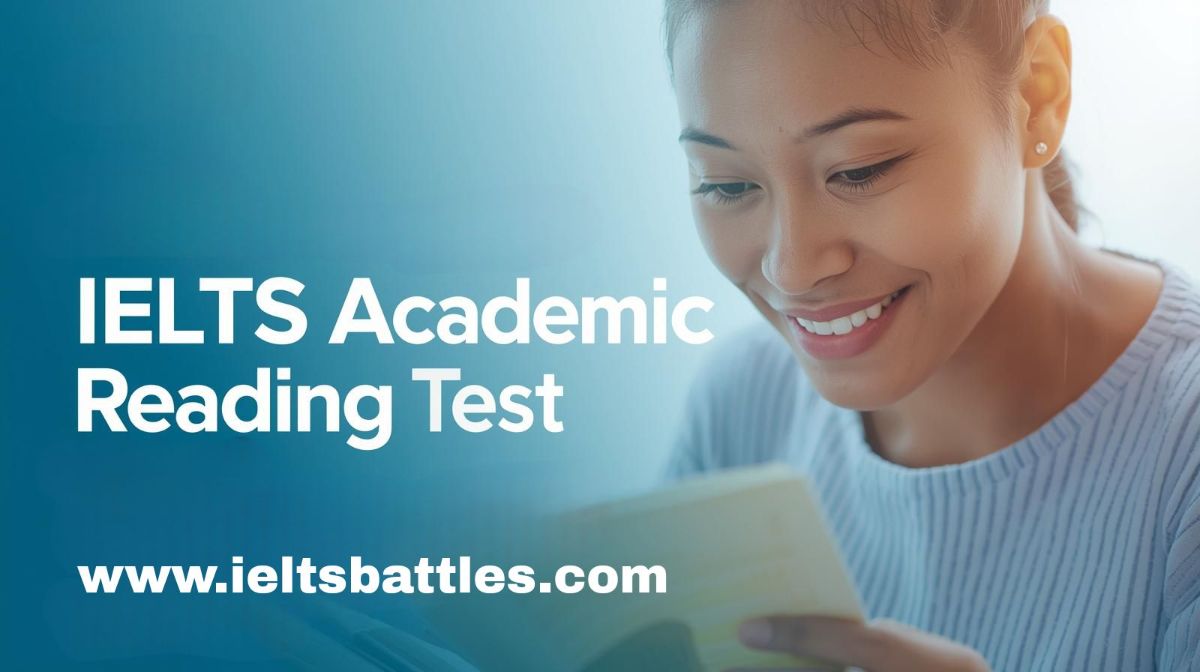 IELTS Academic Reading Mock Test Computer Interface - Practice with authentic exam simulation
